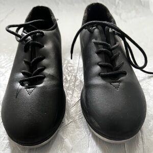 So Danca Oxford Lace Up Tap dance shoes black Children Size 13 M